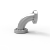 Вакуумный отвод CF DN 250, A 208, удлинённое исполнение